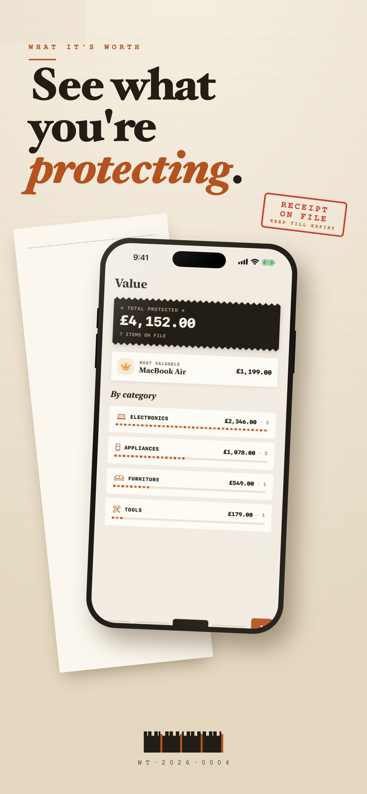 Value — what you're protecting